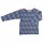 Shirt langarm guinea fowl night blue - 128