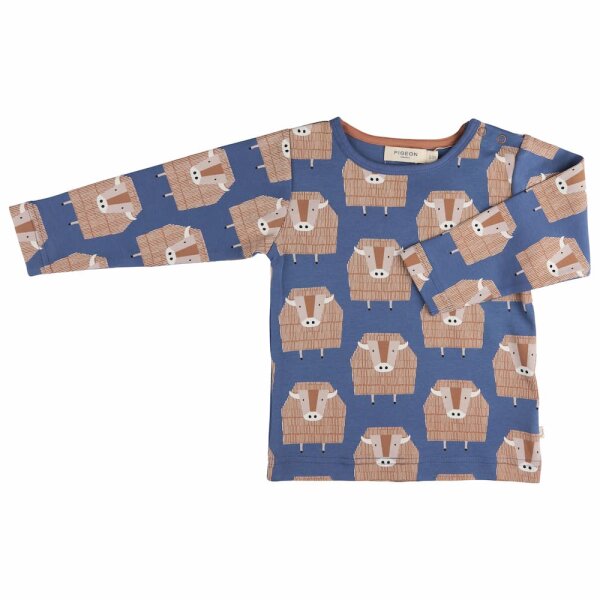 Shirt langarm buffalo night blue - 92