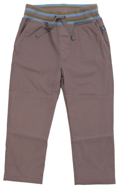 Webhose mit Jerseyfutter uni dark stone - 110/116