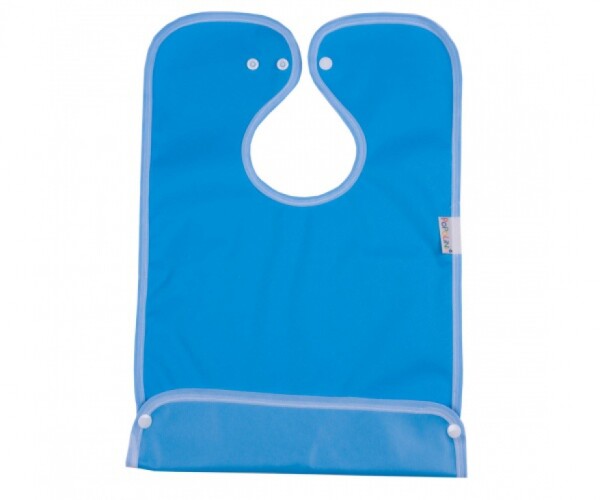 Lätzchen wasserfest türkis 24cm