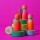 3 Freunde neonpink