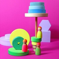 3 Freunde neon-mix