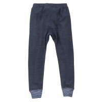 Leggings Wolle/Seide dunkelblau - 98