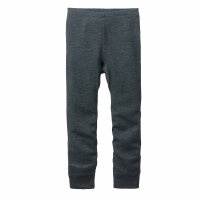 Leggings Wolle/Seide anthrazit - 140