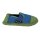 Hausschuhe Klette mittelblau
