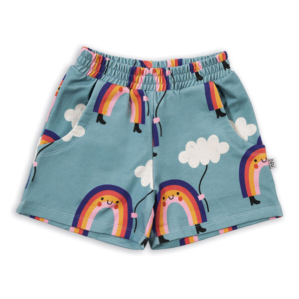Shorts Rainbow on blue - 116/122