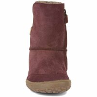 Barefoot Stiefel Tex Suede bordeaux - 30