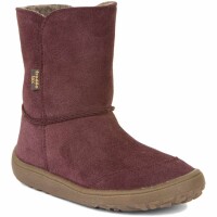 Barefoot Stiefel Tex Suede bordeaux - 34