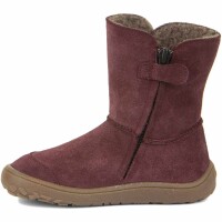 Barefoot Stiefel Tex Suede bordeaux - 34