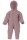 Overall Wollfleece mit Kapuze rosenholz melange - 50/56