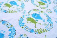 Mulldecke 2er-Pack Frosch - Onesize
