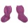 Babysocke 100% Wolle berrycream - 86