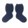 Babysocke 100% Wolle marine - 56/62