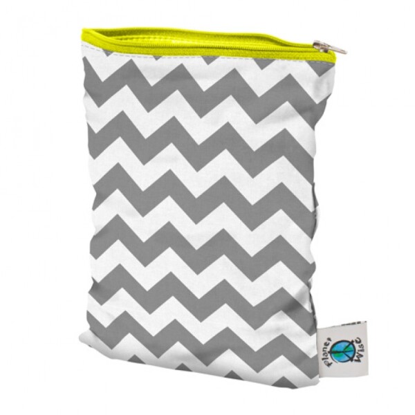 Planetwise Wetbag Gray Chevron