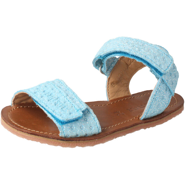 Napaea Sandale Velour hellblau - 27