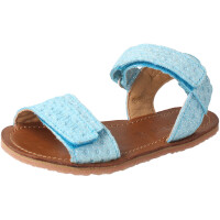Napaea Sandale Velour hellblau - 27