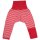 Baby-Hose lang rot geringelt