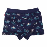 Boxershorts 2er Pack Weltall nachtblau - 134/140