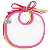 Baby-Sabberl&auml;tzchen rosa 3-er Pack