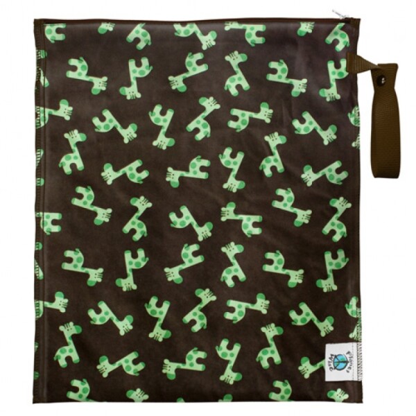 Planetwise Lite Wetbag Green Giraffe