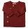 Wickeljacke Wolle weinrot - 80