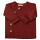 Wickeljacke Wolle weinrot - 86/92