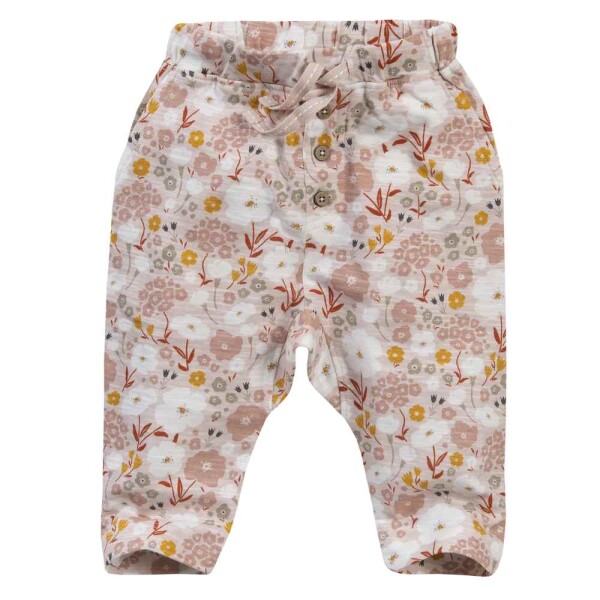 Jersey-Hose Sommerwiese hellrosa - 74/80