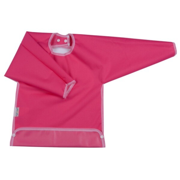 Popolini Langarmlätzchen iobio fuchsia PU-beschichtet
