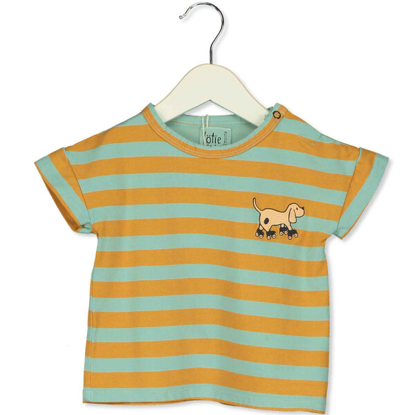 T-Shirt Babysize seagreen Streifen - 80/86