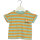 T-Shirt Babysize seagreen Streifen - 68/74
