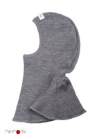 Manymonths Schlupfm&uuml;tze Merino Silver Grey