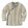 Melange-Jacke grau-natur - 50/56