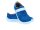 Barfuß Sneaker Joy all blue - 31