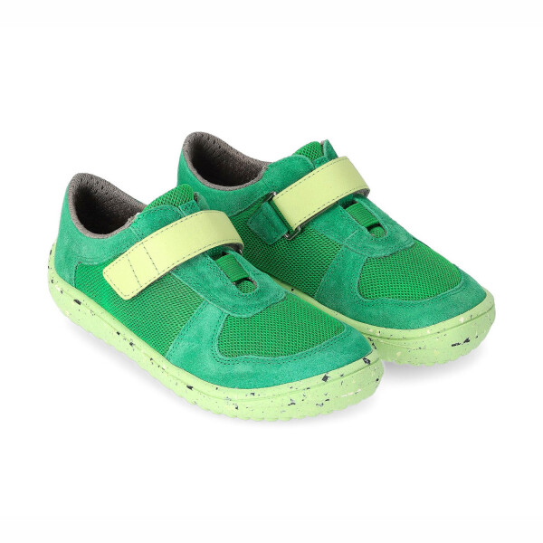 Barfuß Sneaker Joy all green - 30