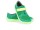 Barfuß Sneaker Joy all green - 30