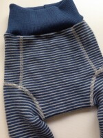 Ringel-Longie Merino blau