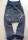 Ringel-Longie Merino blau