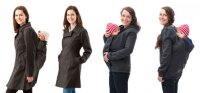 Mamalila Trenchcoat anthrazit