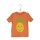 Retro Shirt orange Zitrone - 98/110