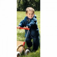 Engel Kapuzenjacke Wollfleece ocean