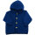 Engel Kapuzenjacke Wollfleece ocean