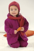 Strick-Legging 100% Wolle beere