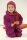 Strick-Legging 100% Wolle beere