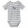 Kurzarmbody Streifen Kleines Walross - 62/68