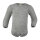Body Langarm Wolle/Seide grau - 50/56