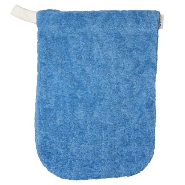 Popolini Waschhandschuh aqua