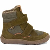 Barefoot Klettstiefel Winter Tex olive - 27
