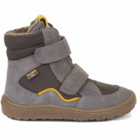 Barefoot Klettstiefel Winter Tex grey - 24
