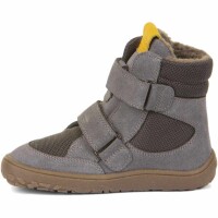 Barefoot Klettstiefel Winter Tex grey - 24
