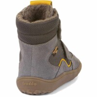 Barefoot Klettstiefel Winter Tex grey - 24